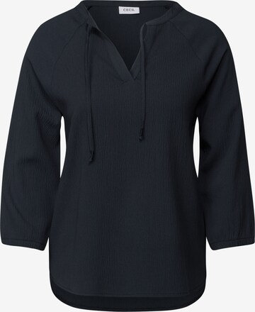 CECIL Blouse in Blue: front