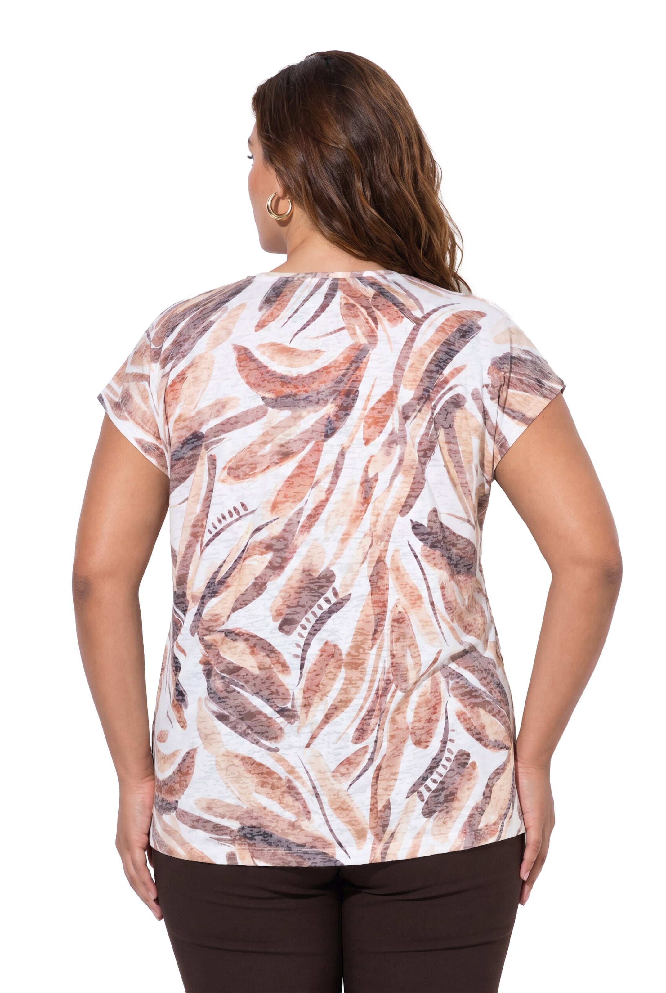 Ulla Popken Shirt in Brown