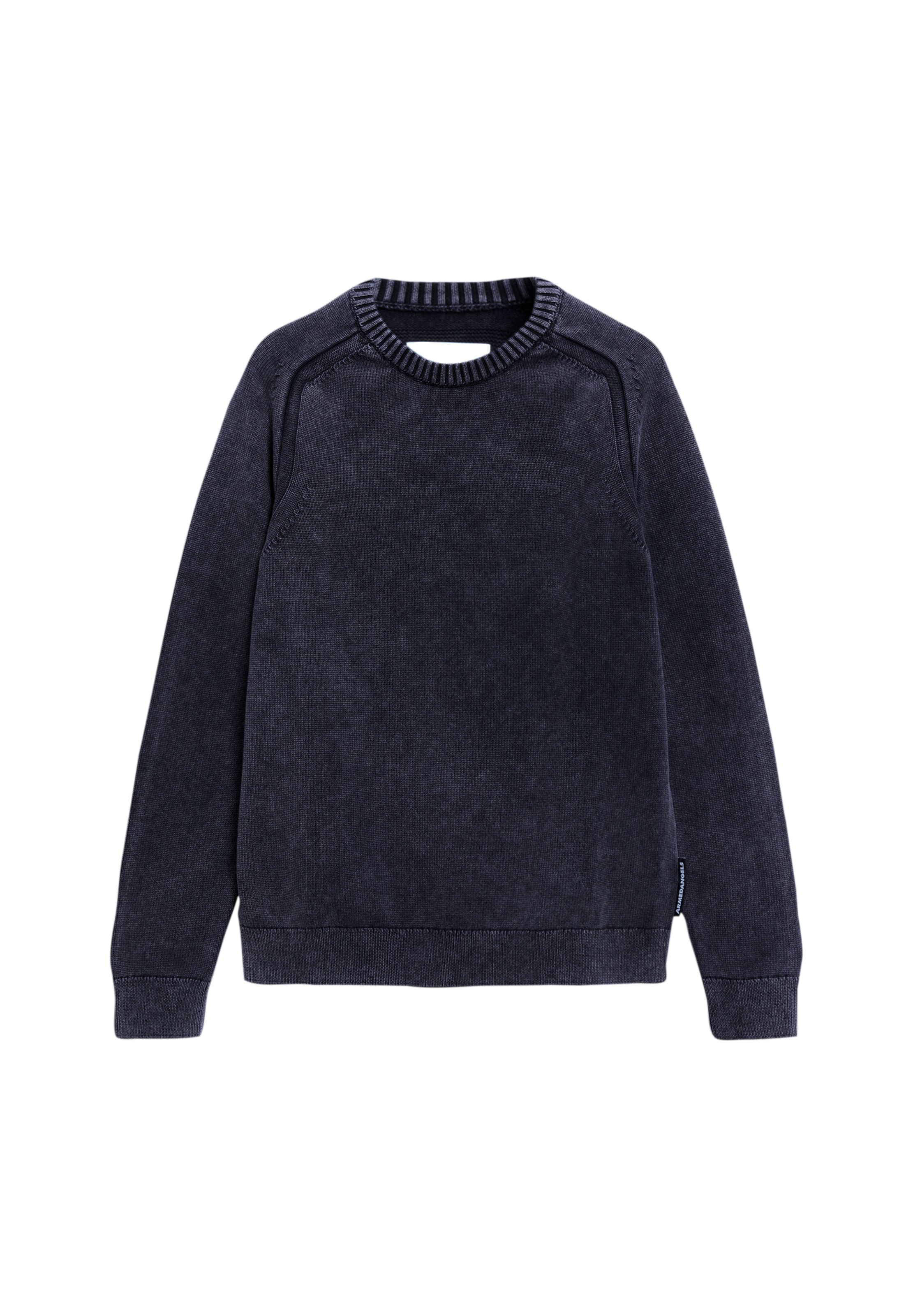 ARMEDANGELS Trui 'VAANJO GMT DYE' in de kleur Nachtblauw, Productweergave