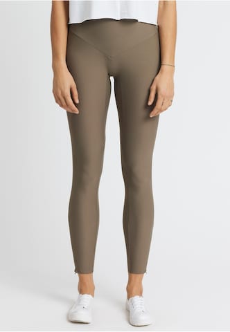Regular Leggings rethinkit studios en beige : devant