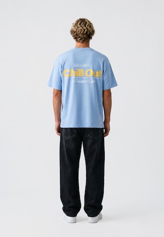 On Vacation Shirt 'Chill Out' in Blue