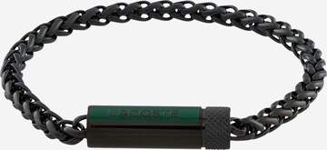 Bracelet 'SPELT' LACOSTE en noir : devant