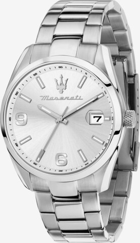 Montre à affichage analogique 'Attrazione' Maserati en gris : devant