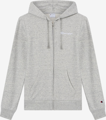 pelēks Champion Authentic Athletic Apparel Sportiska jaka: no priekšpuses