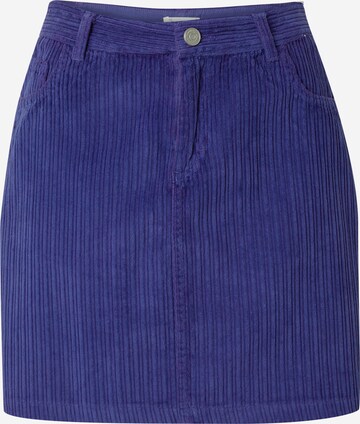 KnowledgeCotton Apparel Skirt in Purple: front