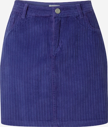 KnowledgeCotton Apparel Skirt in Purple: front