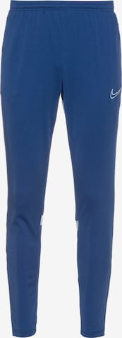 NIKE Workout Pants 'Academy' in Blue: front