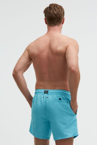 CAMP DAVID Badehose mit Wasser reaktiven Design in Blau