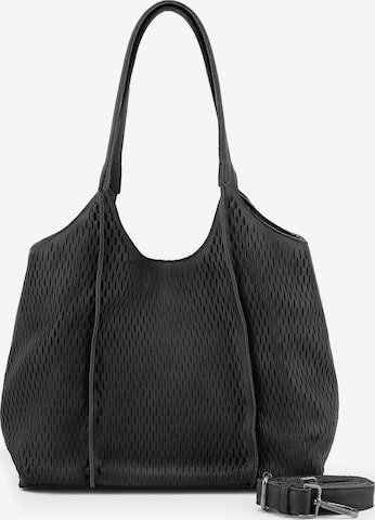 Sac bandoulière FREDsBRUDER en noir : devant