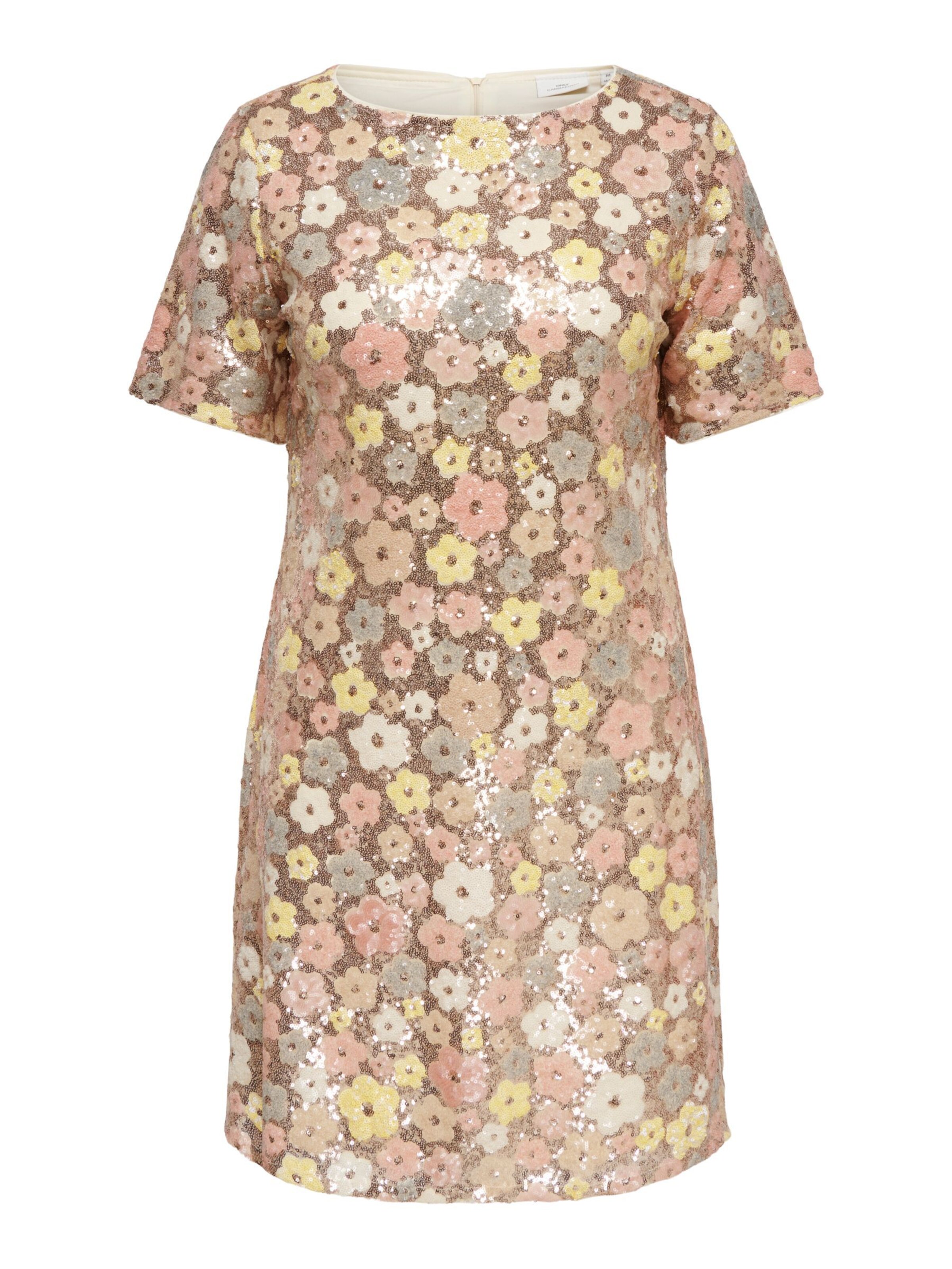 ONLY Carmakoma Kleid 'CARMabelle' in Gelb: Vorderseite