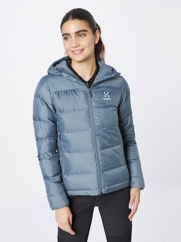 Haglöfs Outdoor jacket 'Bield' in Blue: front