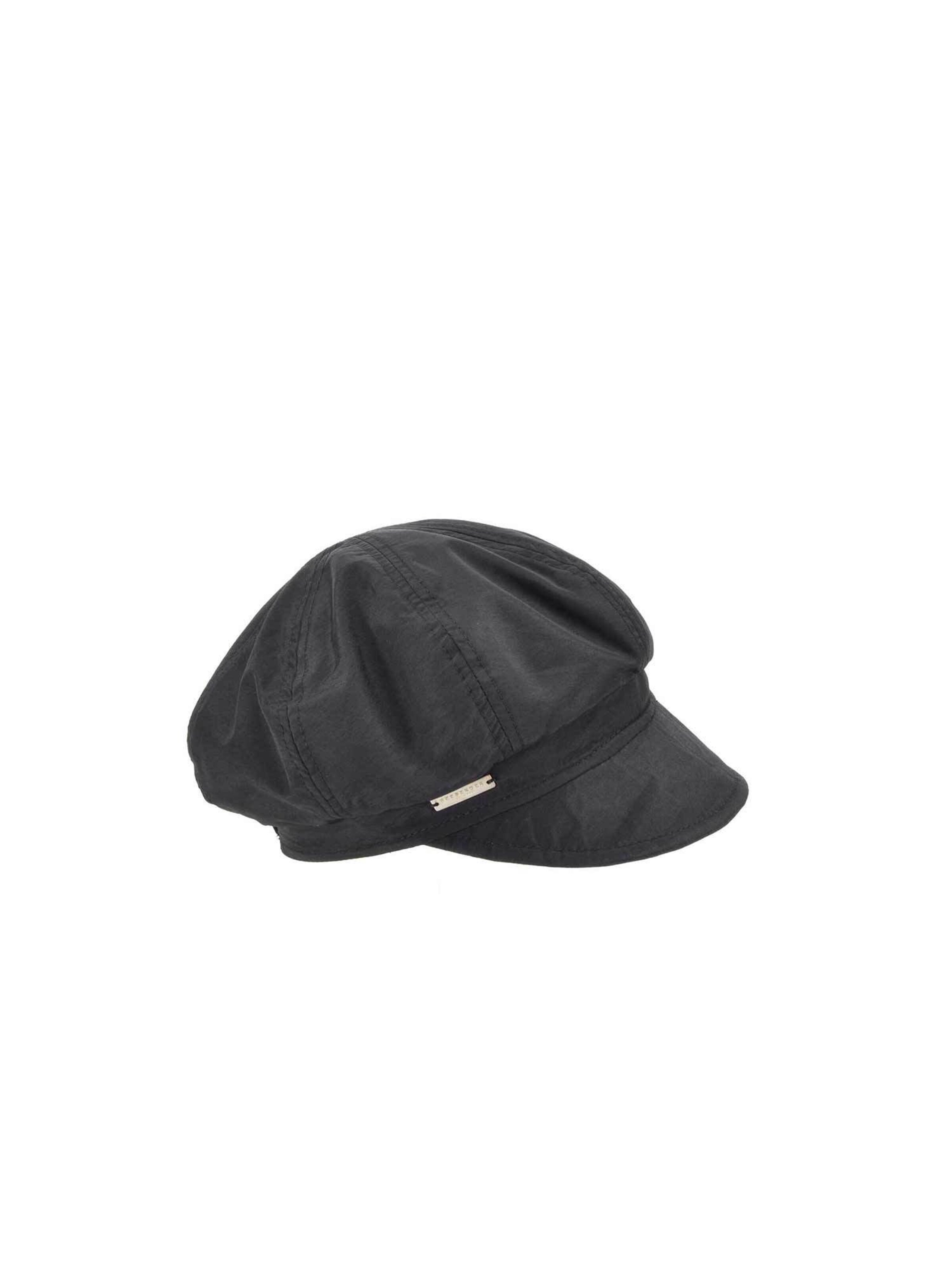 Seeberger Cap 'Cap' in Black: front