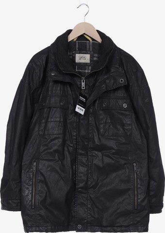 CAMEL ACTIVE Jacket & Coat in 8XL in Black: front