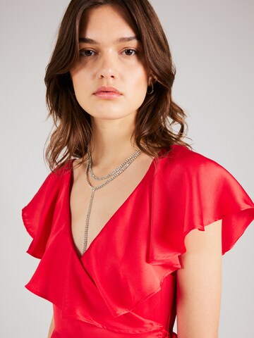 TOPSHOP Obleka | rdeča barva