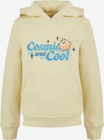 ABSOLUTE CULT Sweatshirt 'Kids Wish - Cosmic And Cool' in Gelb: predná strana