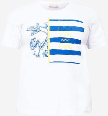 T-shirt 'VANTO' Persona by Marina Rinaldi en blanc : devant