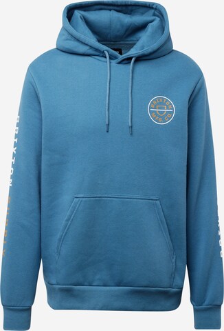 Brixton Sweatshirt in Blue: front