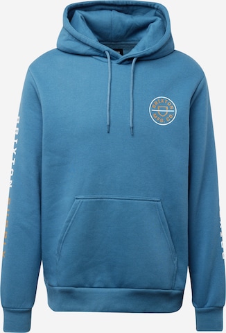 Brixton Sweatshirt in Blauw: voorkant