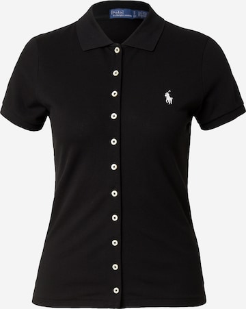 Chemisier Polo Ralph Lauren en noir : devant