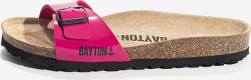 Bayton Pantoletter 'Prague' i pink: forside