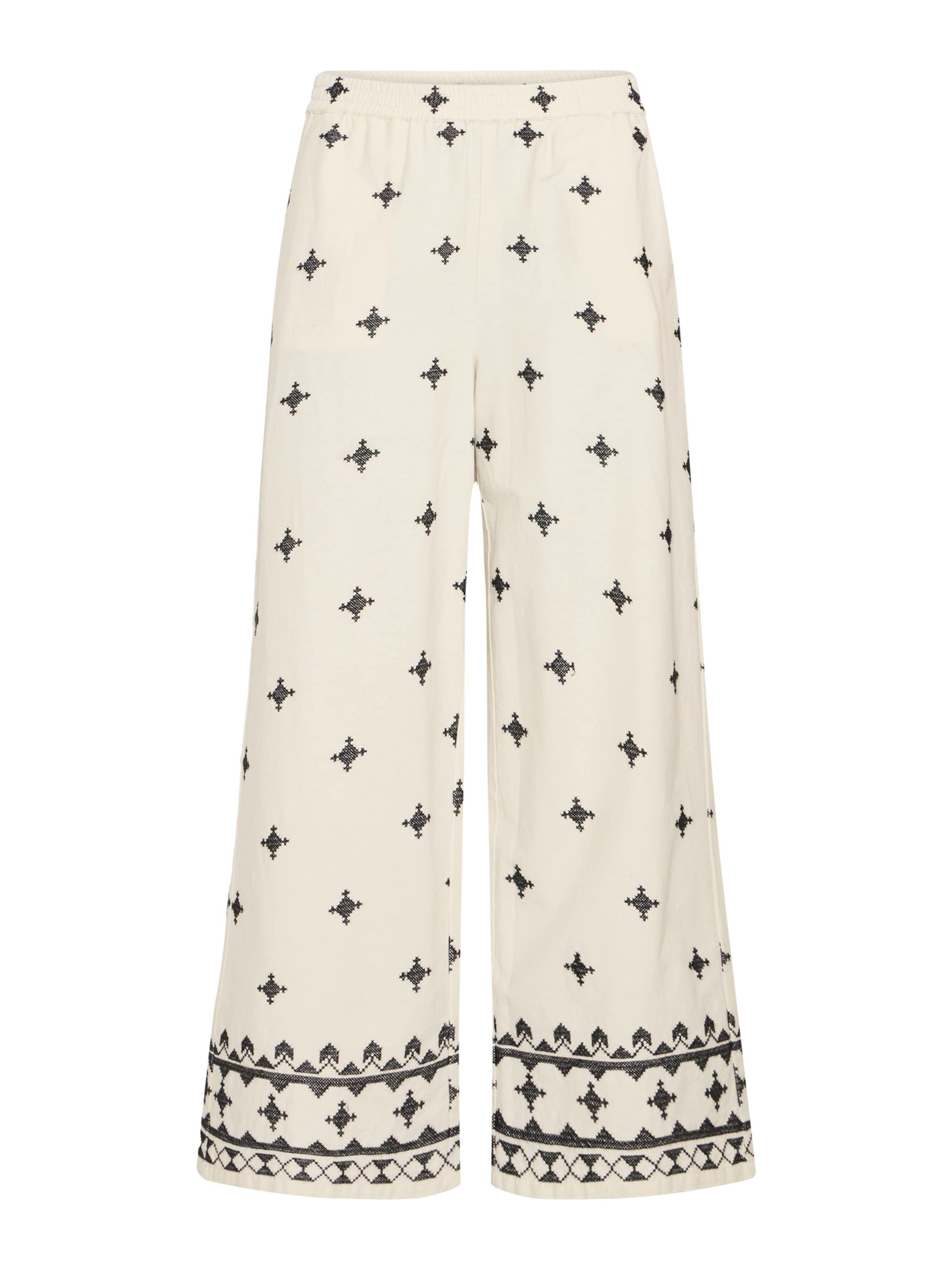 b.young Wide leg Pants 'BYDUNIA' in Beige: front