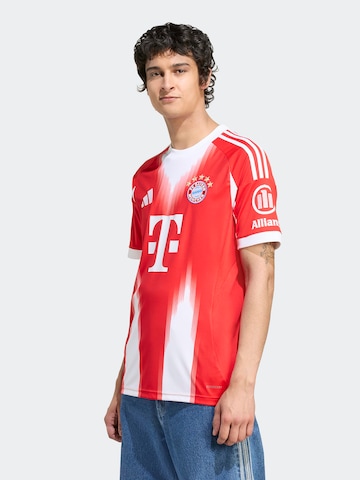 ADIDAS PERFORMANCE - Camiseta de fútbol 'FCB' en rojo: frente