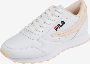 FILA Låg sneaker i vit: framsida