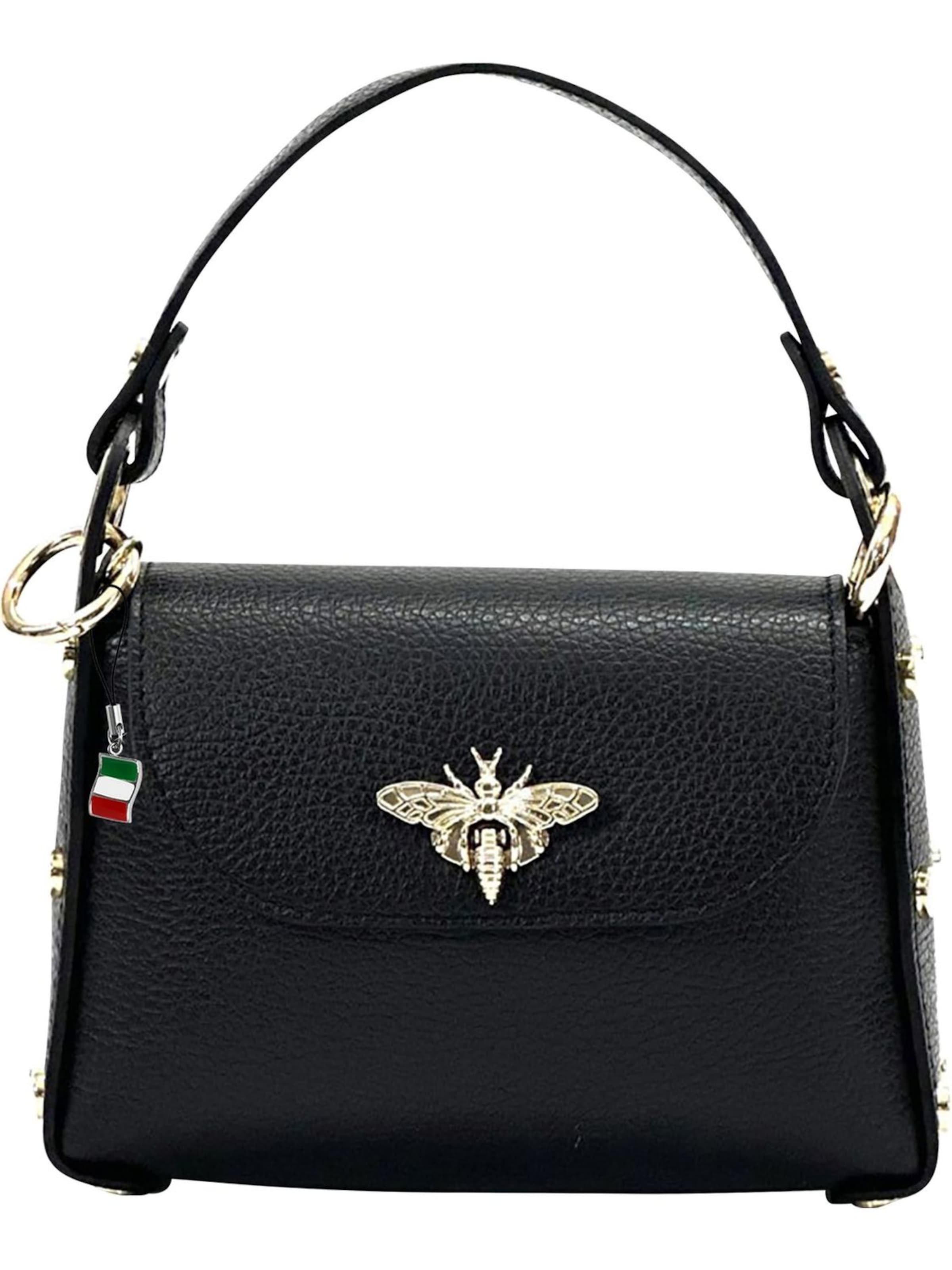 Sac bandoulière Florence en noir : devant