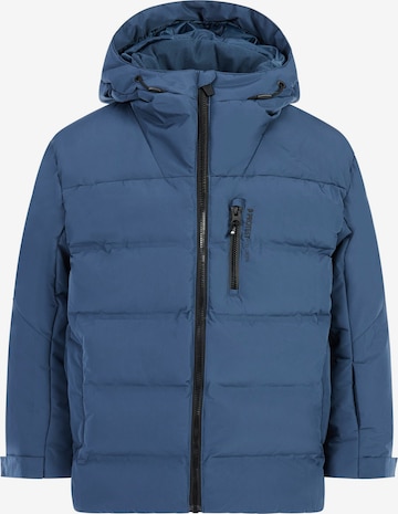 PROTEST Athletic Jacket 'PRTTumber JR' in Blue: front