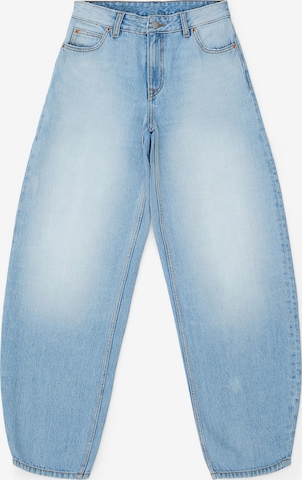 Dr. Denim Jeans 'Nanci Mid Barrel Jeans' in Blau: Vorderseite