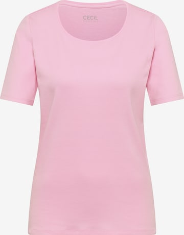 CECIL T-Shirt in Pink: Vorderseite