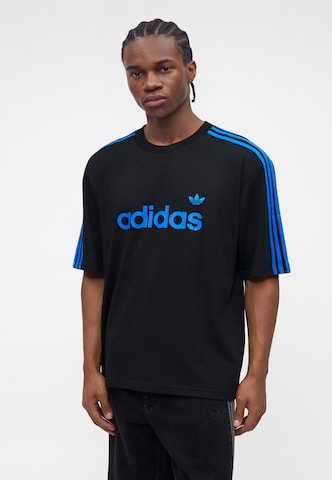 T-Shirt ADIDAS ORIGINALS en noir : devant