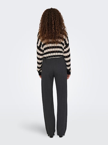 ONLY Loosefit Broek 'ONLPoptrash' in Grijs