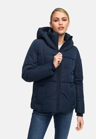 NAVAHOO Winterjas 'Flüsterfee 14' in Blauw: voorkant