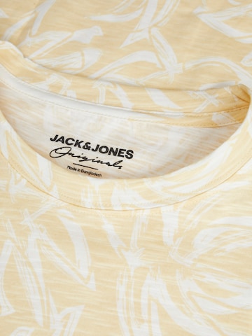 geltona JACK & JONES Marškinėliai 'Lafayette'