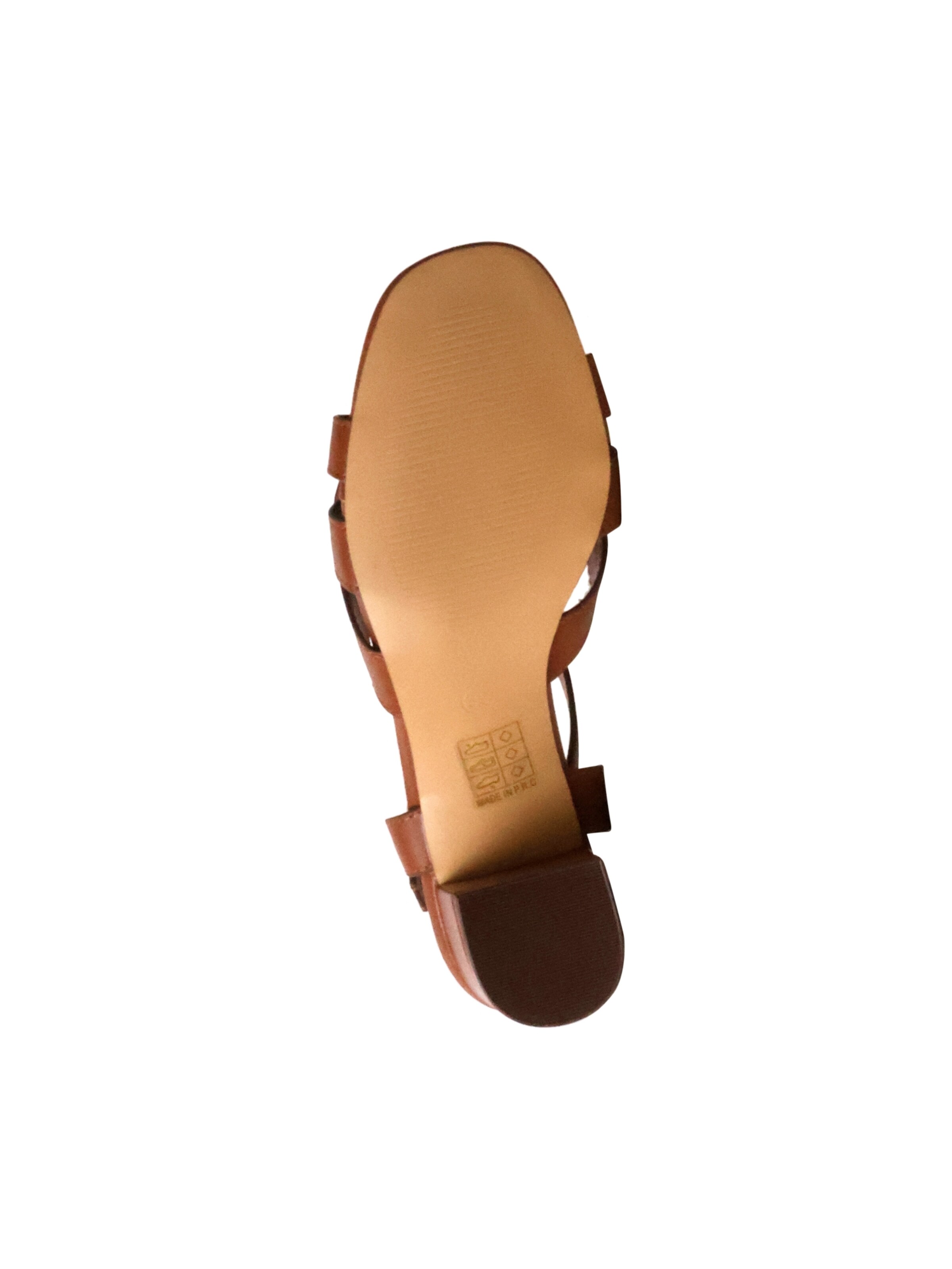 Sandalo 'Supermodische Sandalen mit Absatz' di POTI PATI in marrone