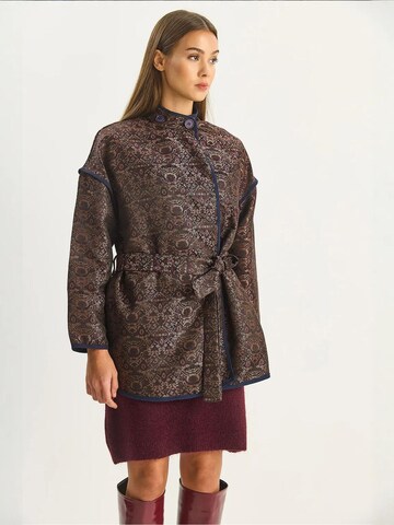 Bianco Lucci Between-Season Jacket in Brown