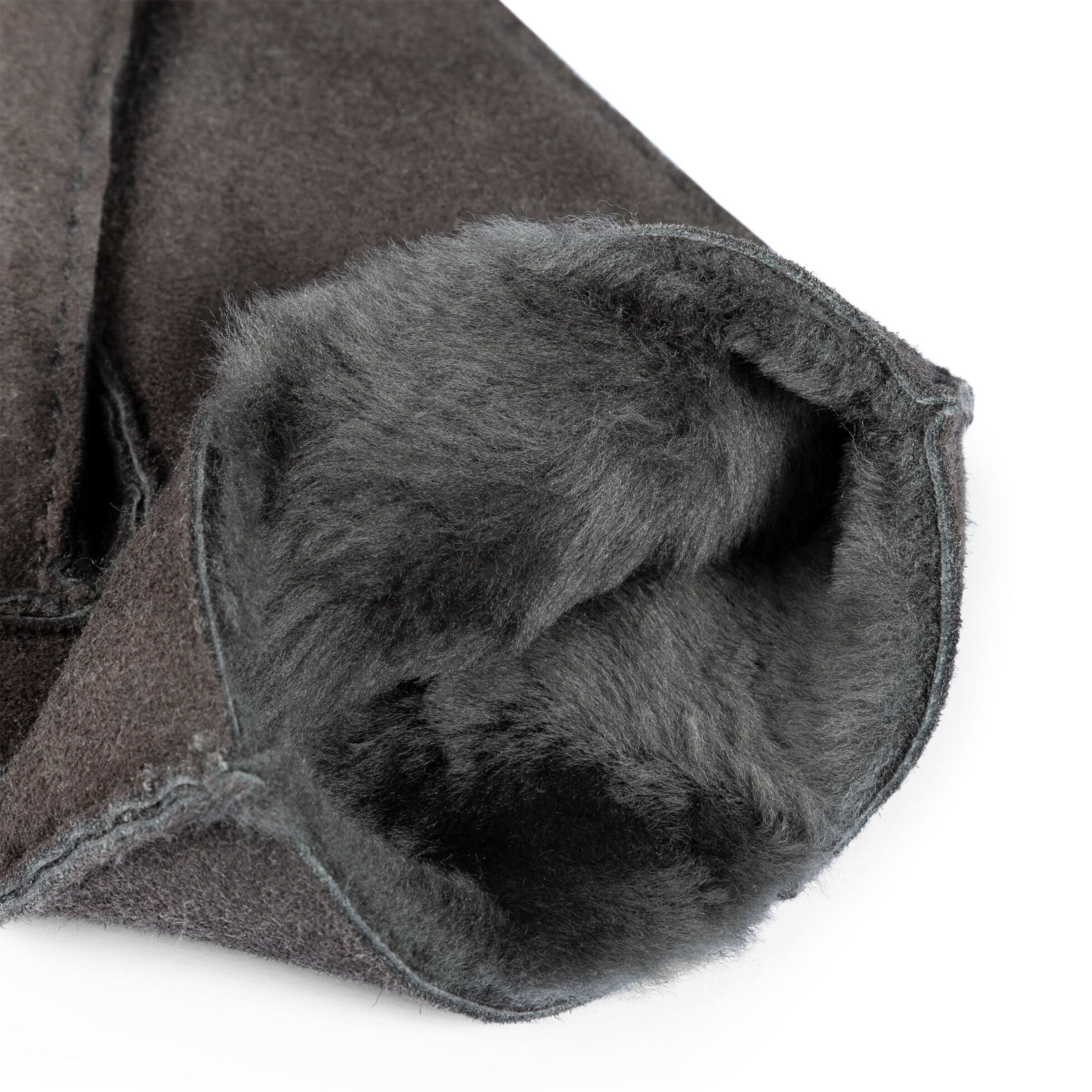 Roeckl Vingerhandschoenen 'CLASSIC SILK LAMB' in Grijs