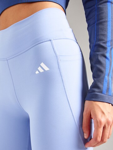 ADIDAS PERFORMANCE Skinny Παντελόνι φόρμας 'OPT ESS' σε μπλε