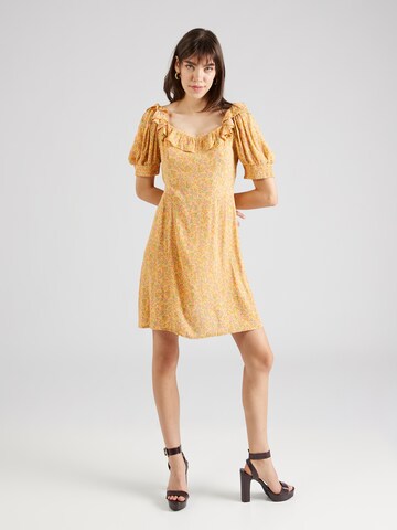 Dorothy Perkins Ruha - sárga: elől