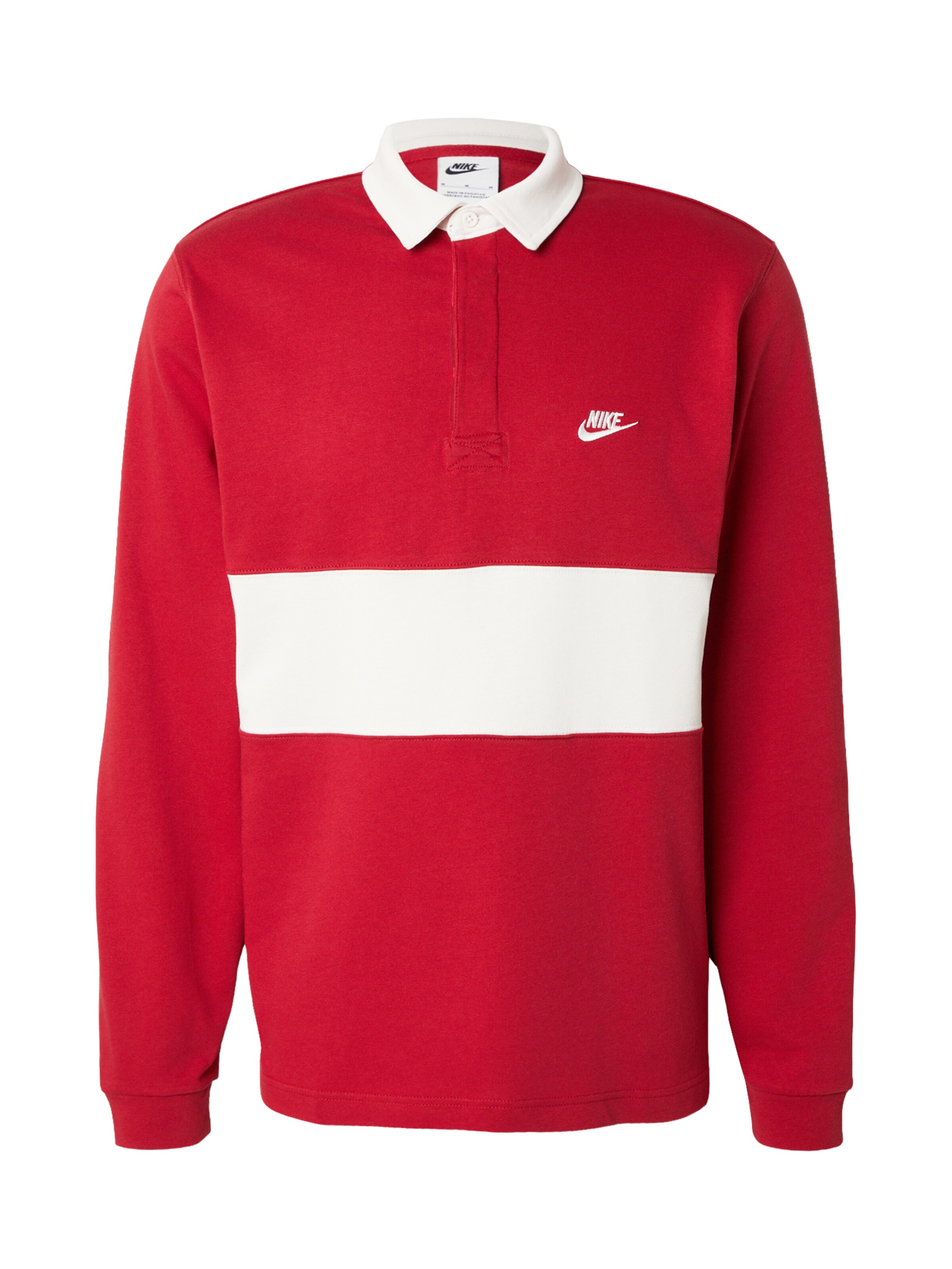 Nike Sportswear Μπλουζάκι 'CLUB' σε κόκκινο: μπροστά
