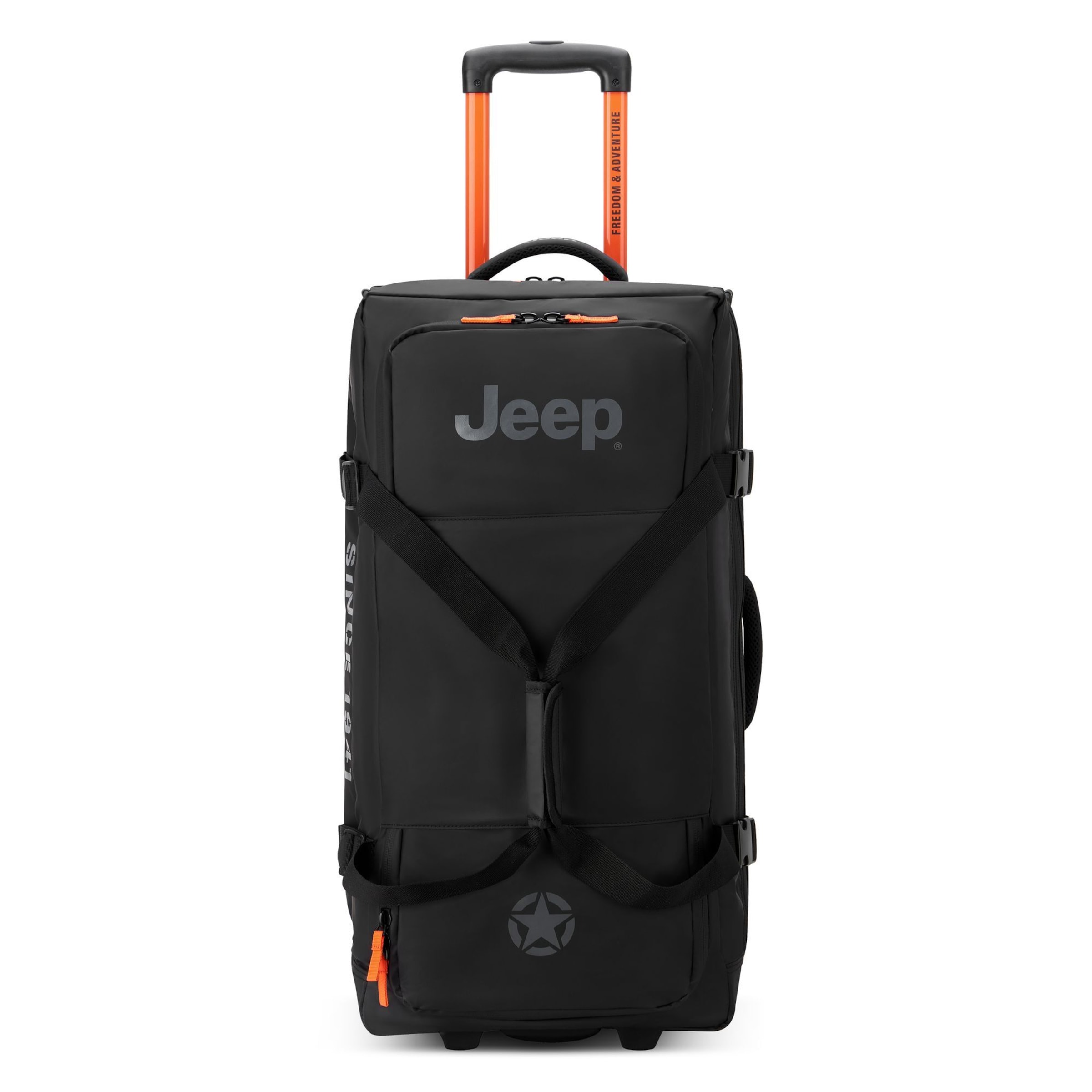 Sac de voyage Jeep en noir : devant
