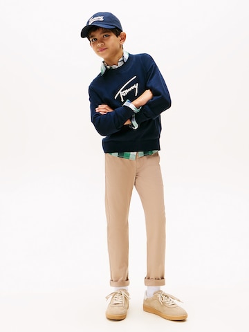 TOMMY HILFIGER Regular Trousers '1985 Collection' in Beige