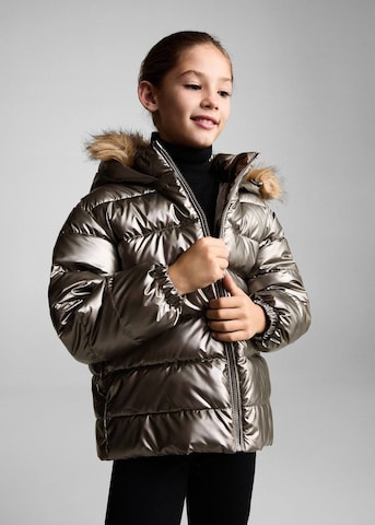 Veste d’hiver MANGO KIDS en argent : devant