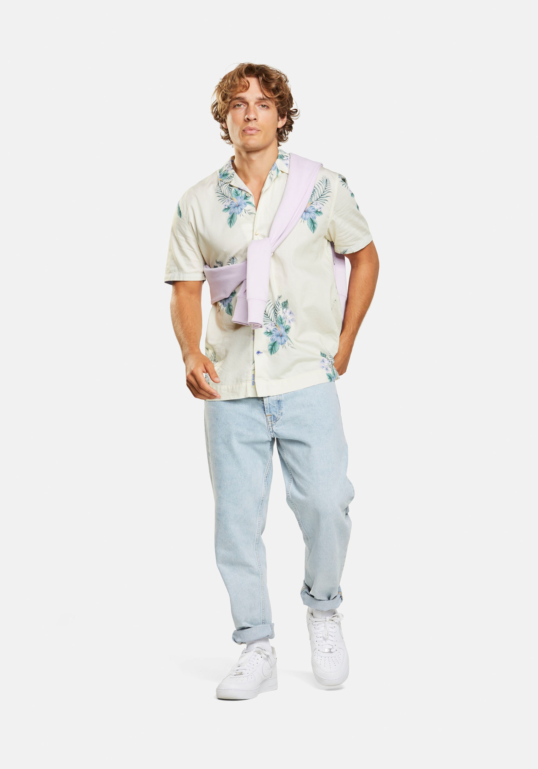 Männer COLOURS & SONS Bekleidung COLOURS & SONS Hawaiihemd in Pastellgelb - CU72380 Männer COLOURS & SONS Bekleidung COLOURS & SONS Hawaiihemd in Pastellgelb - CU72380