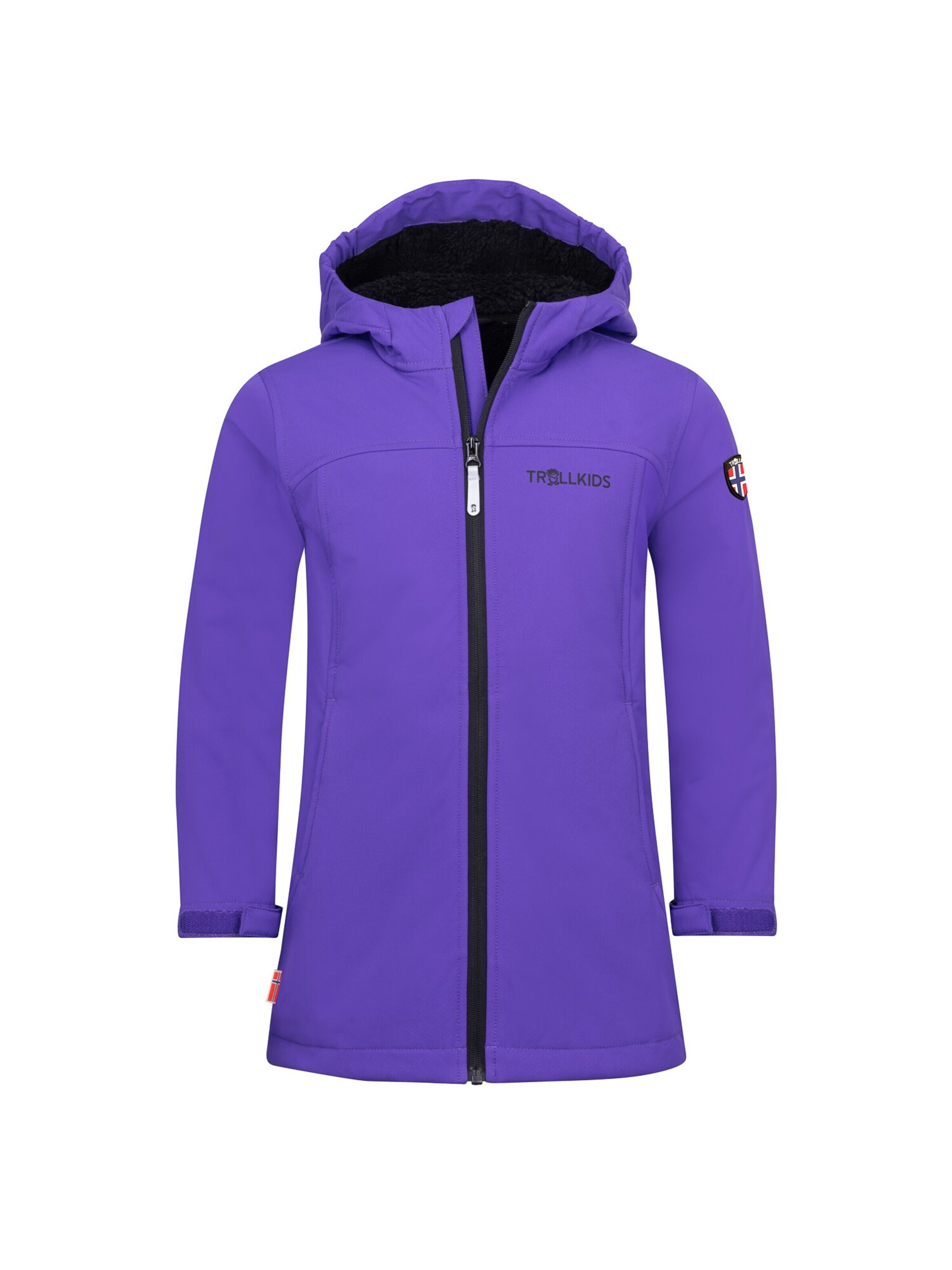TROLLKIDS Outdoor jacket in Purple: front