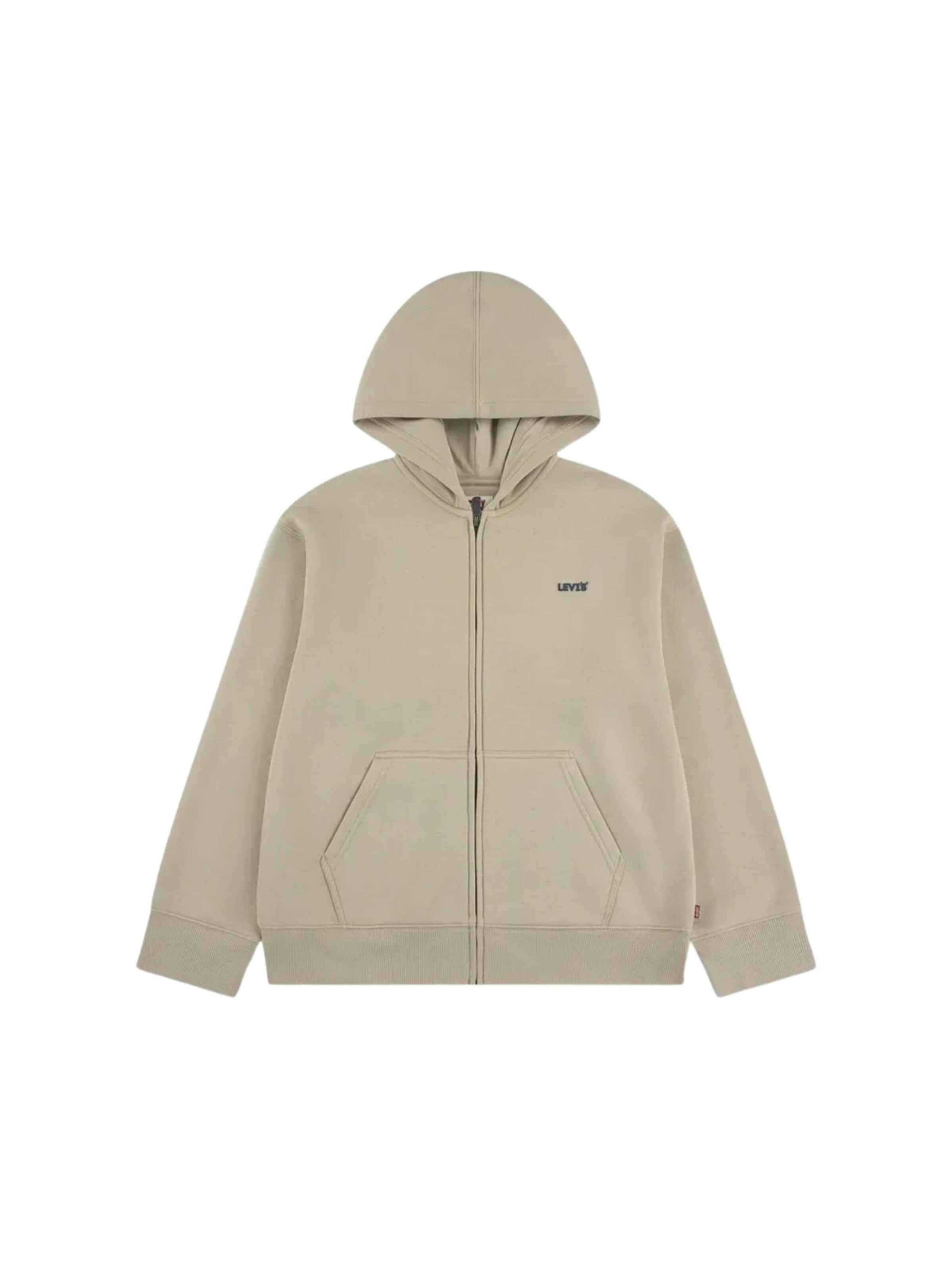 Veste de survêtement Levi's Kids en beige : devant