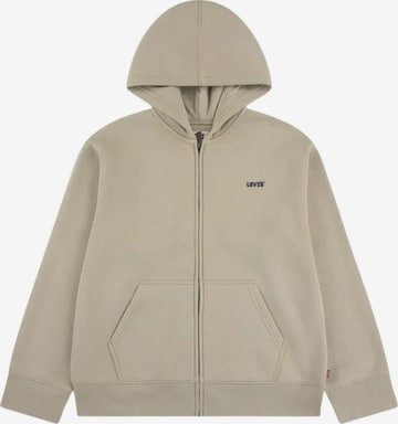 Levi's Kids Bluza rozpinana w kolorze beżowy: przód