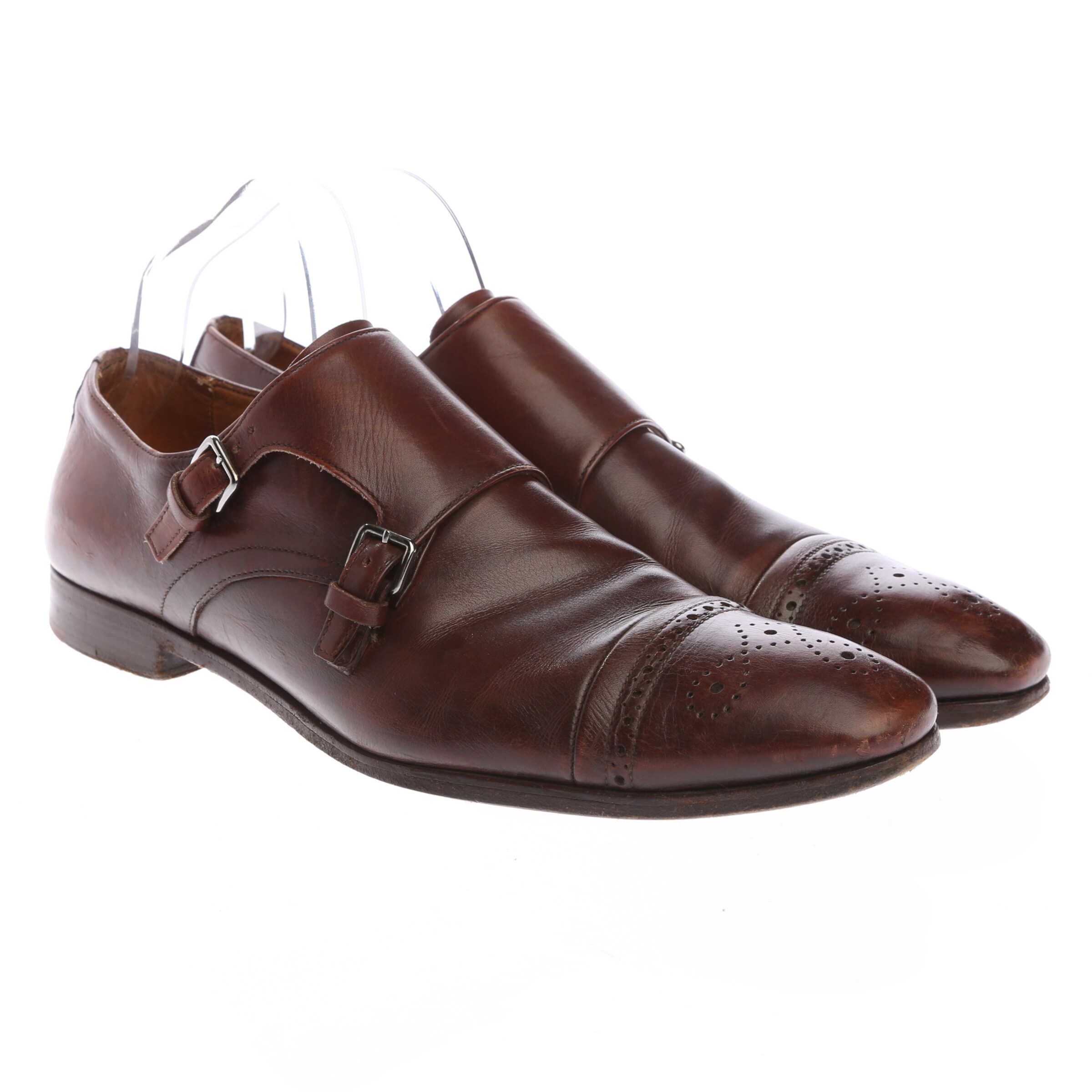 PRADA Halbschuhe 41,5 in Braun: Vorderseite