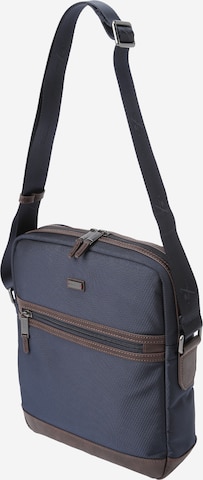 Hackett London Tasche 'UTILITY DAY' in Blau: predná strana